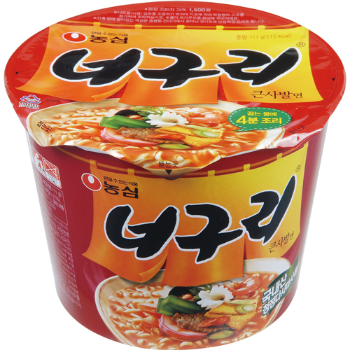 ⓢ너구리 큰컵(111g*16개/BOX/농심)