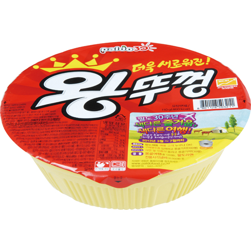 ⓢ왕뚜껑(110g*18개/Box/팔도)