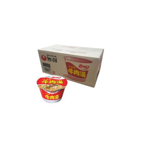 ⓣ[별도배송]우육탕 큰컵(115g*16개/Box/농심)