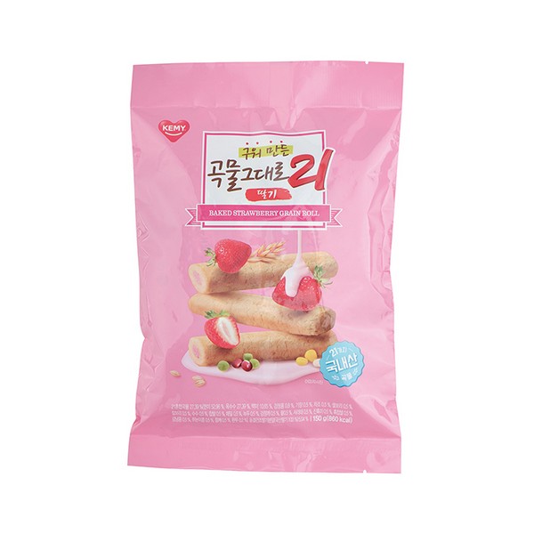 ⓢ구워만든 곡물그대로21 딸기(150g/개미식품)