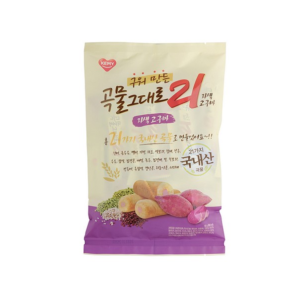 ⓢ구워만든 곡물그대로21 자색고구마(150g/개미식품)