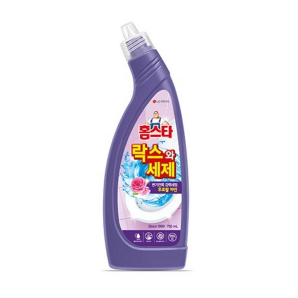 ⓢ홈스타 락스와 세제(750ml/후로랄파인/LG생활건강)