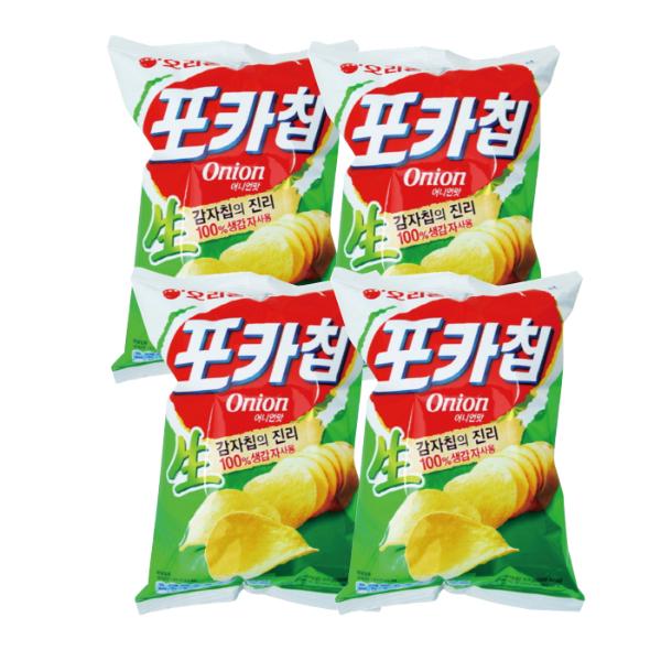 ⓢ포카칩(60g*4개/양파맛/오리온)