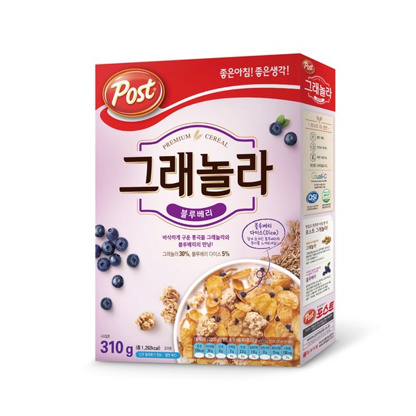 ⓢ포스트 그래놀라 블루베리(310g/동서식품)