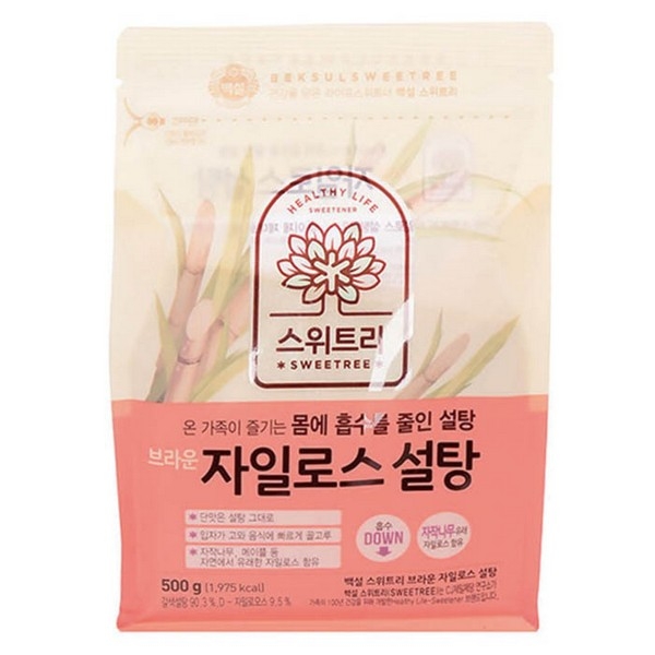 ⓢ[별도배송]브라운 자일로스 설탕 500g(12개/박스/CJ)