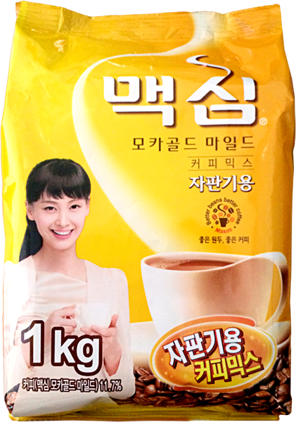 ⓒ맥심 모카골드 커피(1kg/자판기용/동서식품)