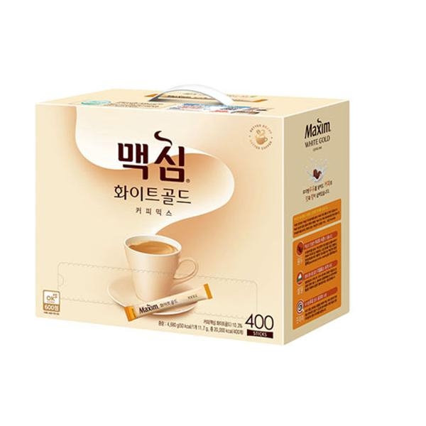 ⓢ[별도배송]맥심 화이트골드 커피믹스(11.7g*400T/동서식품)