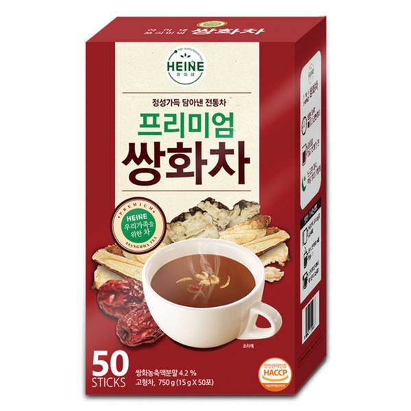 ⓢ하이네 프리미엄 쌍화차(15gx50T/하이네)