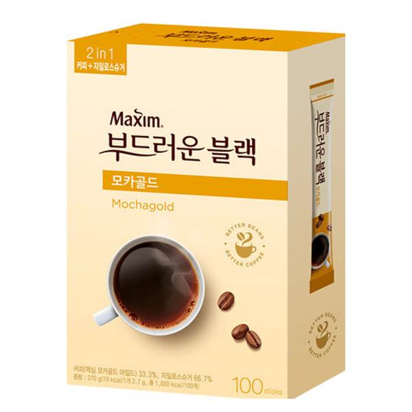 ⓢ맥심 모카골드 부드러운 블랙믹스(2.7g*100T/동서식품)