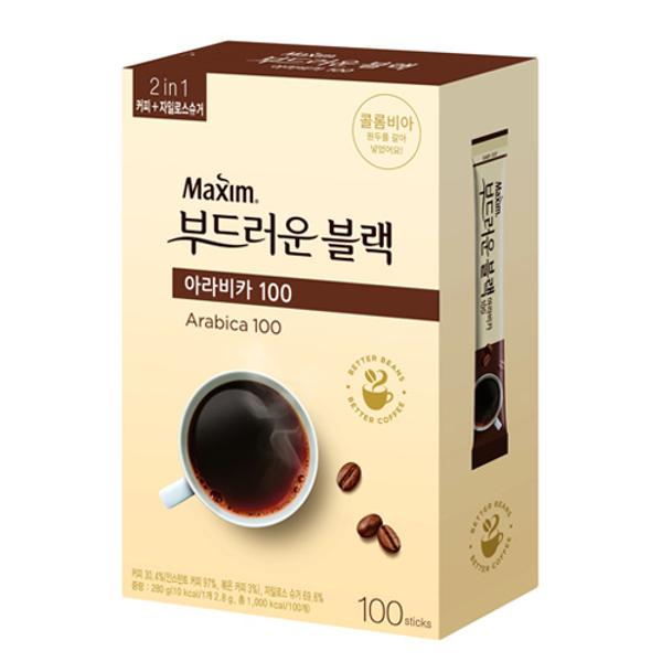 ⓢ맥심 아라비카 부드러운 블랙믹스(2.8g*100T/동서식품)