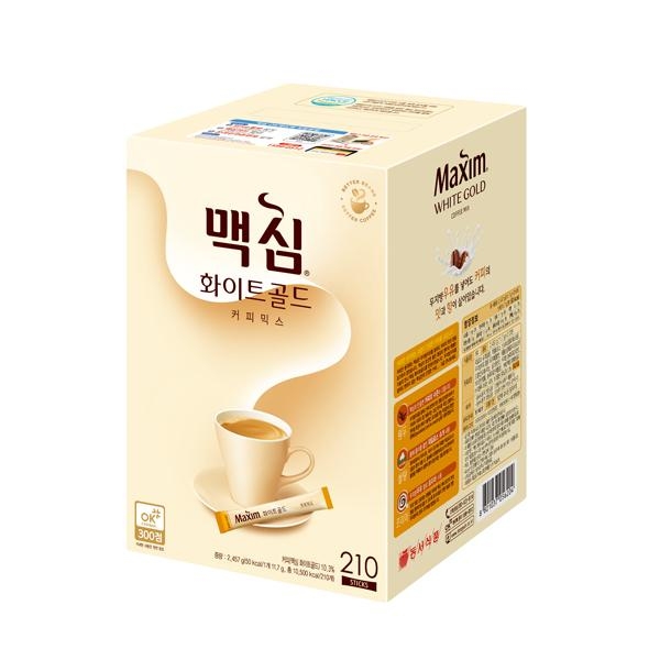 ⓢ맥심 화이트골드 커피믹스(11.7g*210T/동서식품)