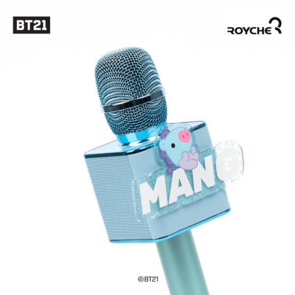 ⓣ[별도배송]BT21 블루투스 마이크(망/BT21-RDC-BABY-MG/로이체)