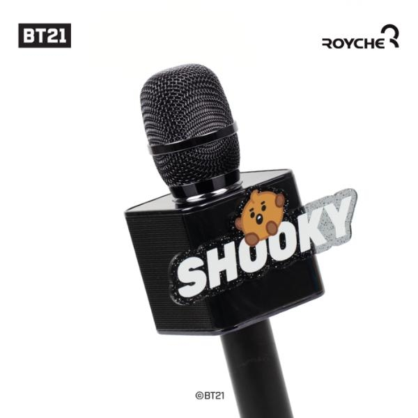 ⓣ[별도배송]BT21 블루투스 마이크(슈키/BT21-RDC-BABY-SK/로이체)