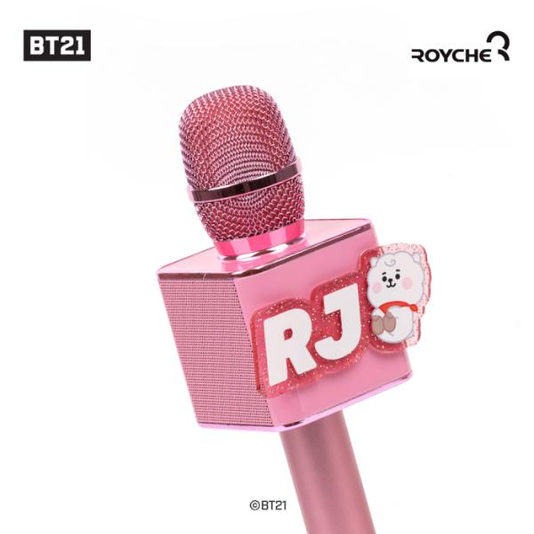 ⓣ[별도배송]BT21 블루투스 마이크(알제이/BT21-RDC-BABY-RJ/로이체)