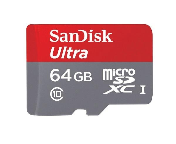 ⓢUltra microSDHC 카드(64GB/어댑터미포함/120MB/s/Class10/SanDisk)