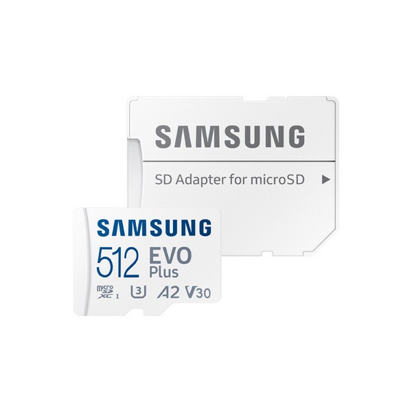 ⓔⓢ[별도배송]Micro SDHC카드 EVO PLUS(MB-MC512KA/KR/512GB/UHS-1Class10/삼성)