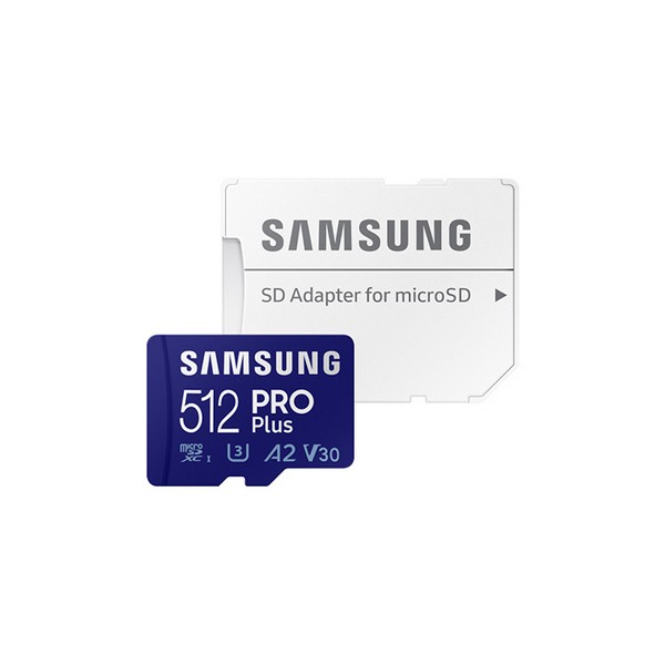 ⓔⓢ[별도배송]Micro SDHC카드 PRO PLUS(MB-MD512KA/KR/512G/UHS-1Class10/삼성)