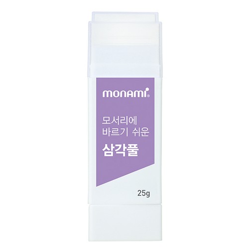 ⓔⓢ모서리에 바르기 쉬운 삼각풀 (25g/모나미)