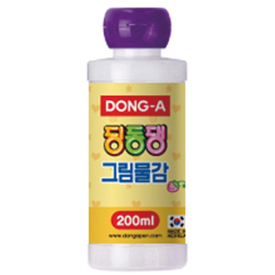 ⓢ딩동댕 그림물감(200ml/남보라/동아)