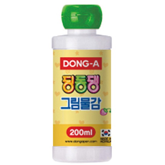 ⓢ딩동댕 그림물감(200ml/연두/동아)