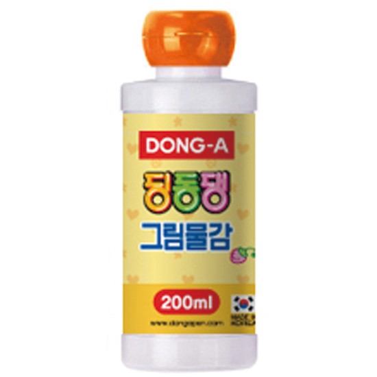 ⓢ딩동댕 그림물감(200ml/주황/동아)