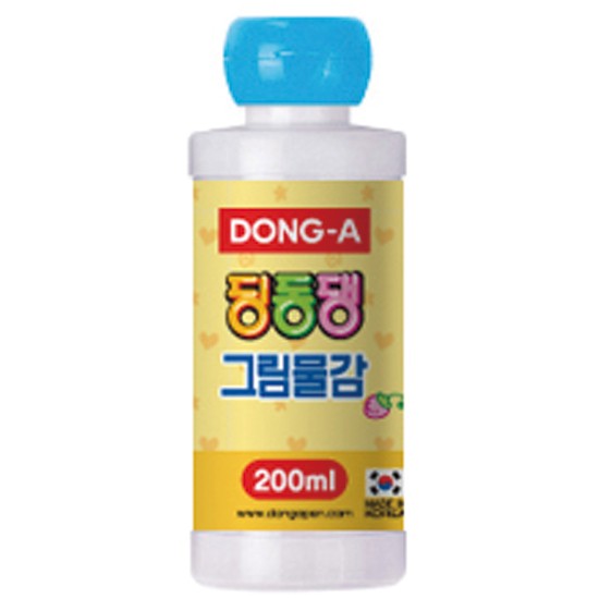 ⓢ딩동댕 그림물감(200ml/하늘/동아)