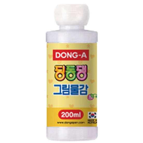 ⓢ딩동댕 그림물감(200ml/흰색/동아)