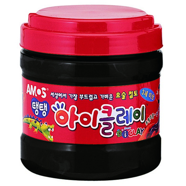 ⓢ탱탱 아이클레이 버켓(400g/검정)