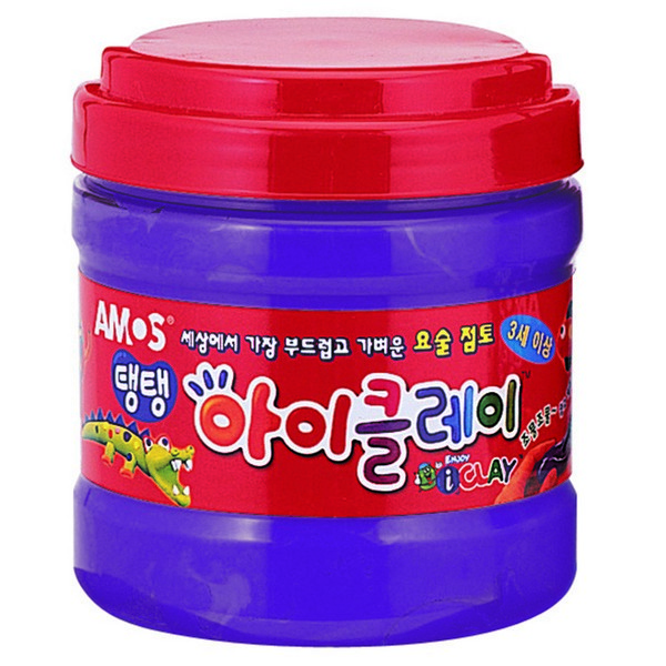 ⓢ탱탱 아이클레이 버켓(400g/보라)