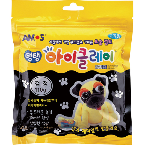 ⓢ탱탱 아이클레이 파우치 검정(110g)