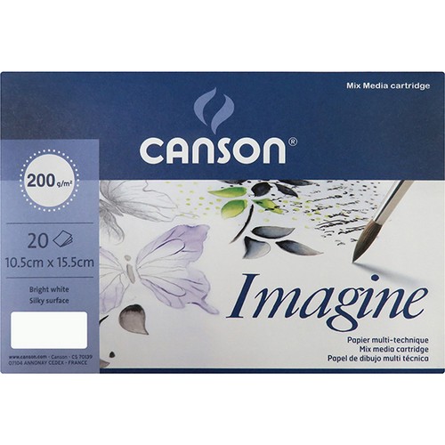 ⓢCANSON 엽서팩 Imagine(20매/200g/일러스트용/CACP-IMAG/10.5*15.5cm)