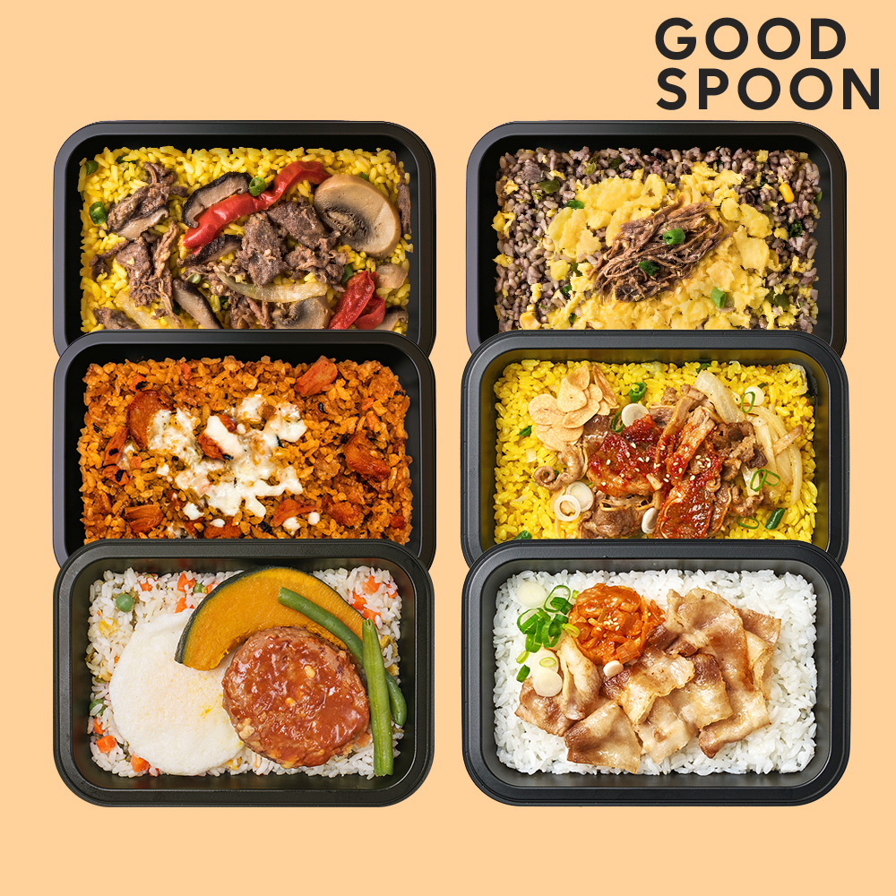 굿스푼 고기고기 덮밥 6종 6팩