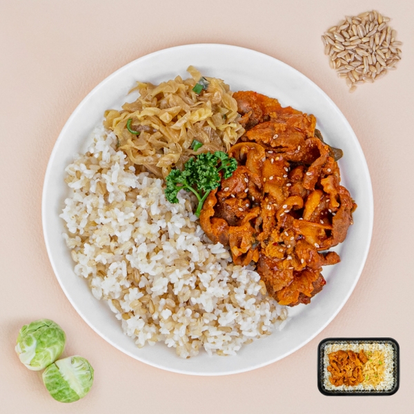 굿스푼 비빔밥 도시락 5종 5팩 야채 나물밥 덮밥 맛있는 한식 배달 간편 관리 식단