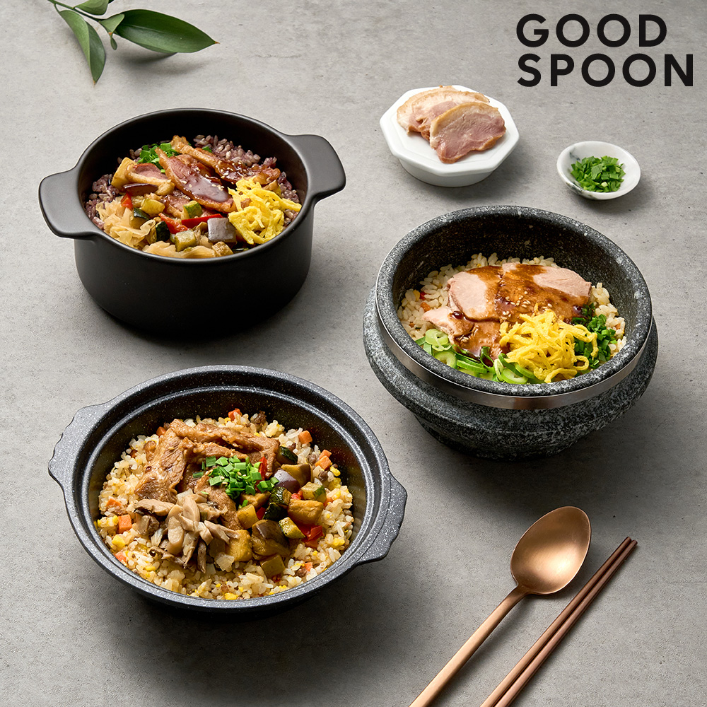 굿스푼 당뇨식단 솥밥 3종 6팩 양많은 간편 고기 덮밥 잡곡밥 곤약밥
