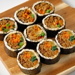 굿스푼 간편 저당 김밥 6종 6팩 세트 현미 전복 냉동 간편식 곤약볶음밥 비건 식단