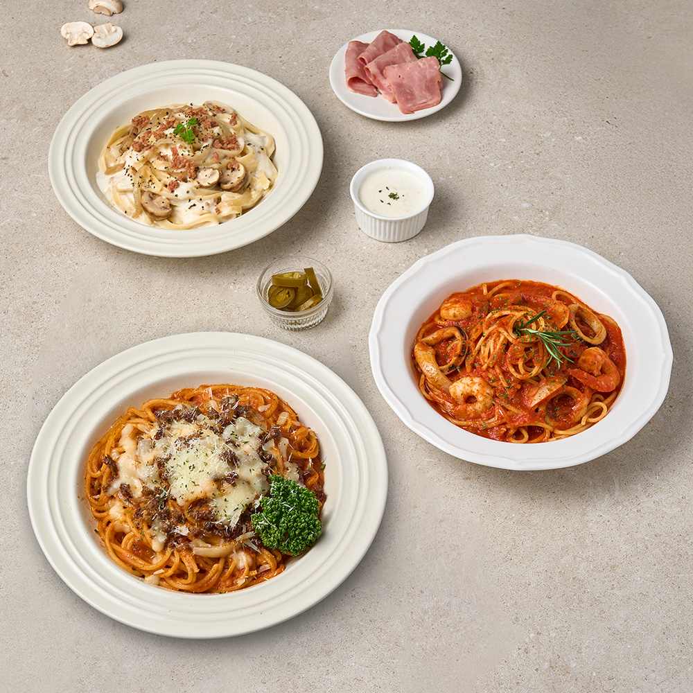 굿스푼 간편하게 완성 맛있는 파스타 3종 6팩 / 5종 5팩 세트 굿스푼 간편하게 완성 맛있는 파스타 3종 6팩 / 5종 5팩 세트