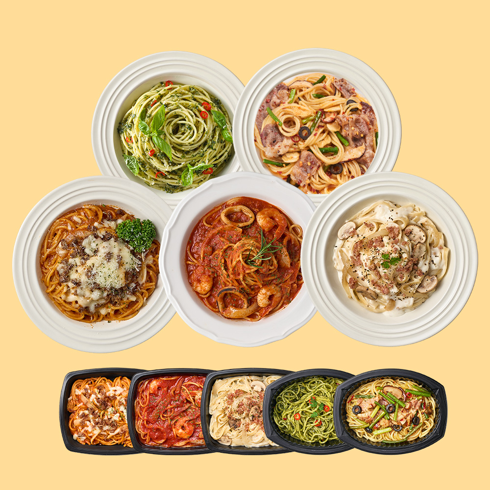 굿스푼 간편하게 완성 맛있는 파스타 3종 6팩 / 5종 5팩 세트 굿스푼 간편하게 완성 맛있는 파스타 3종 6팩 / 5종 5팩 세트