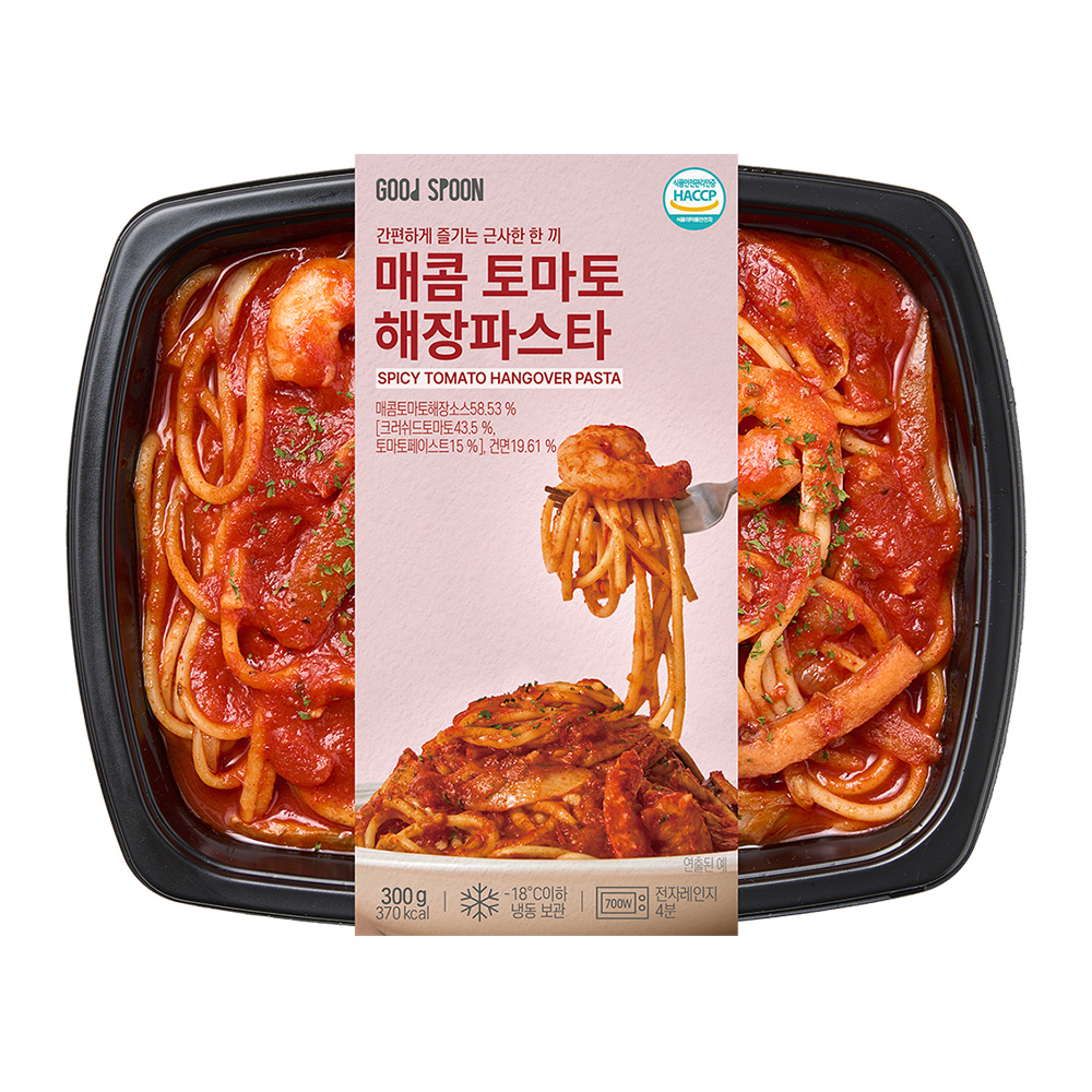 굿스푼 매콤 토마토 해장 파스타 4팩세트 굿스푼 매콤 토마토 해장 파스타 4팩세트