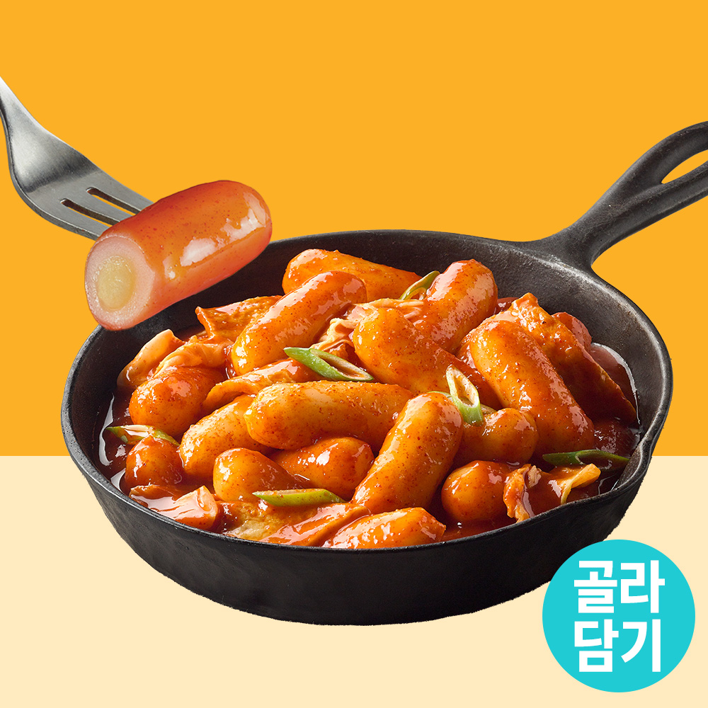 굿스푼 치즈 쌀 떡볶이 270g 외 분식 골라담기