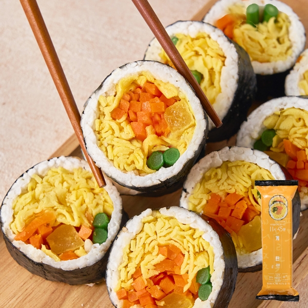 굿스푼 저당 전복 계란말이 두부 김밥 220g 3팩 냉동 두부밥