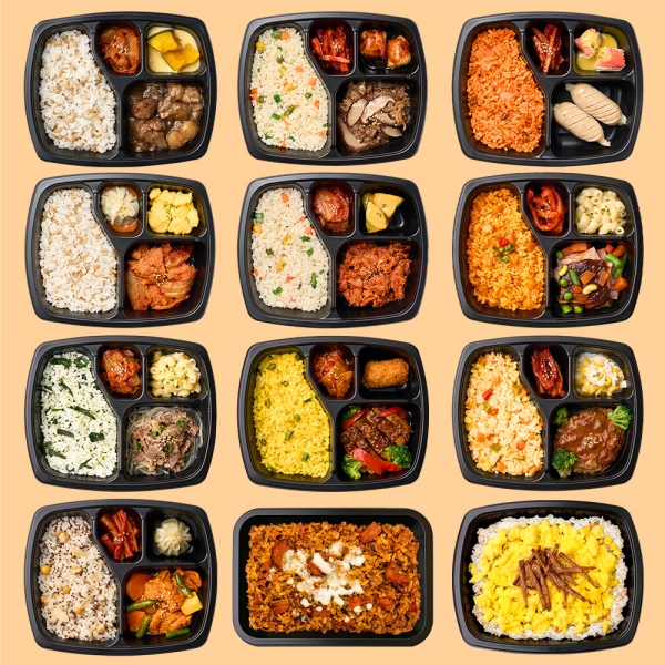 굿스푼 체중조절 식단관리 도시락  12종 12팩 / 2주식단