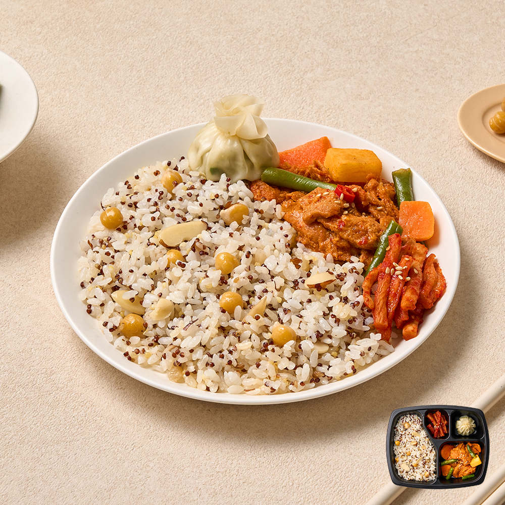 굿스푼 도시락 나물 비빔밥 12팩 맛있는 밥 반찬 건강한 영양 관리 음식 간편 식단 굿스푼 도시락 나물 비빔밥 12팩 맛있는 밥 반찬 건강한 영양 관리 음식 간편 식단