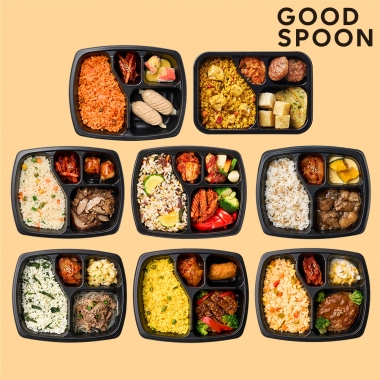 굿스푼 도시락 단기관리식단 맛보기 8종 8팩