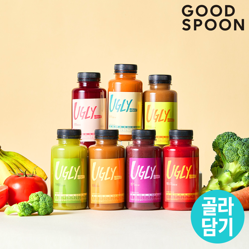 굿스푼 어글리 클렌즈 주스 7종 골라담기
