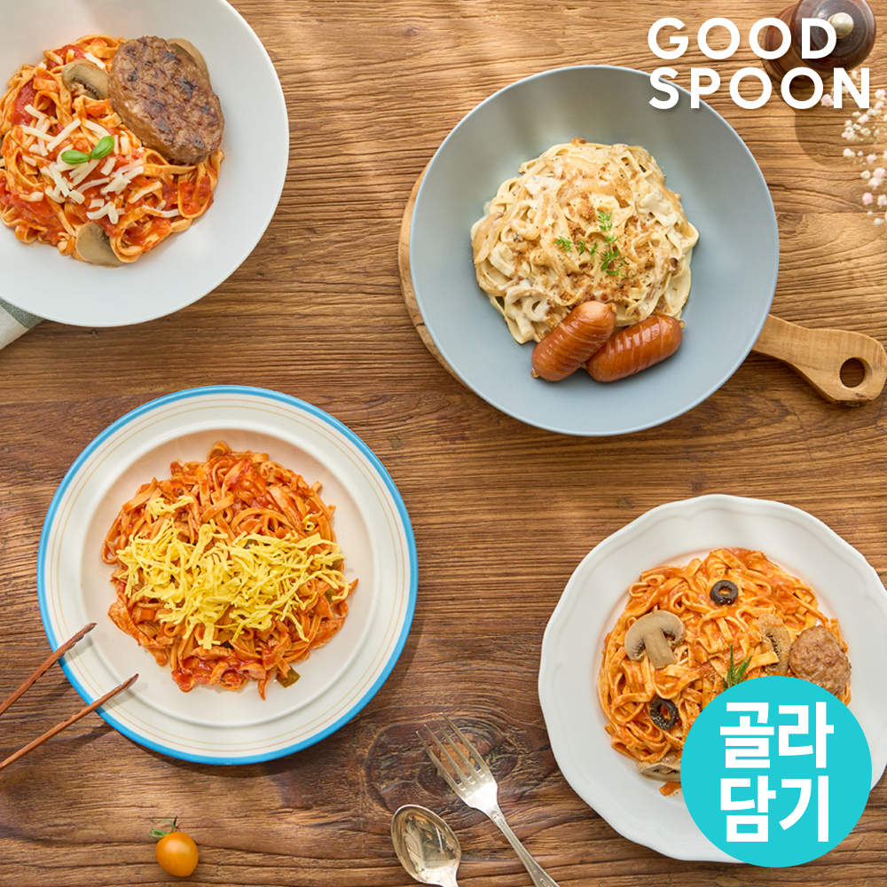 굿스푼 저당 두부면 파스타 4종 골라담기