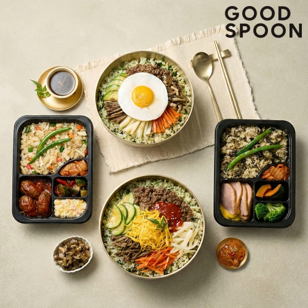 굿스푼 저당 당뇨도시락 단백질 식단 양많은 곤약밥 반찬 파스타 24종 골라담기