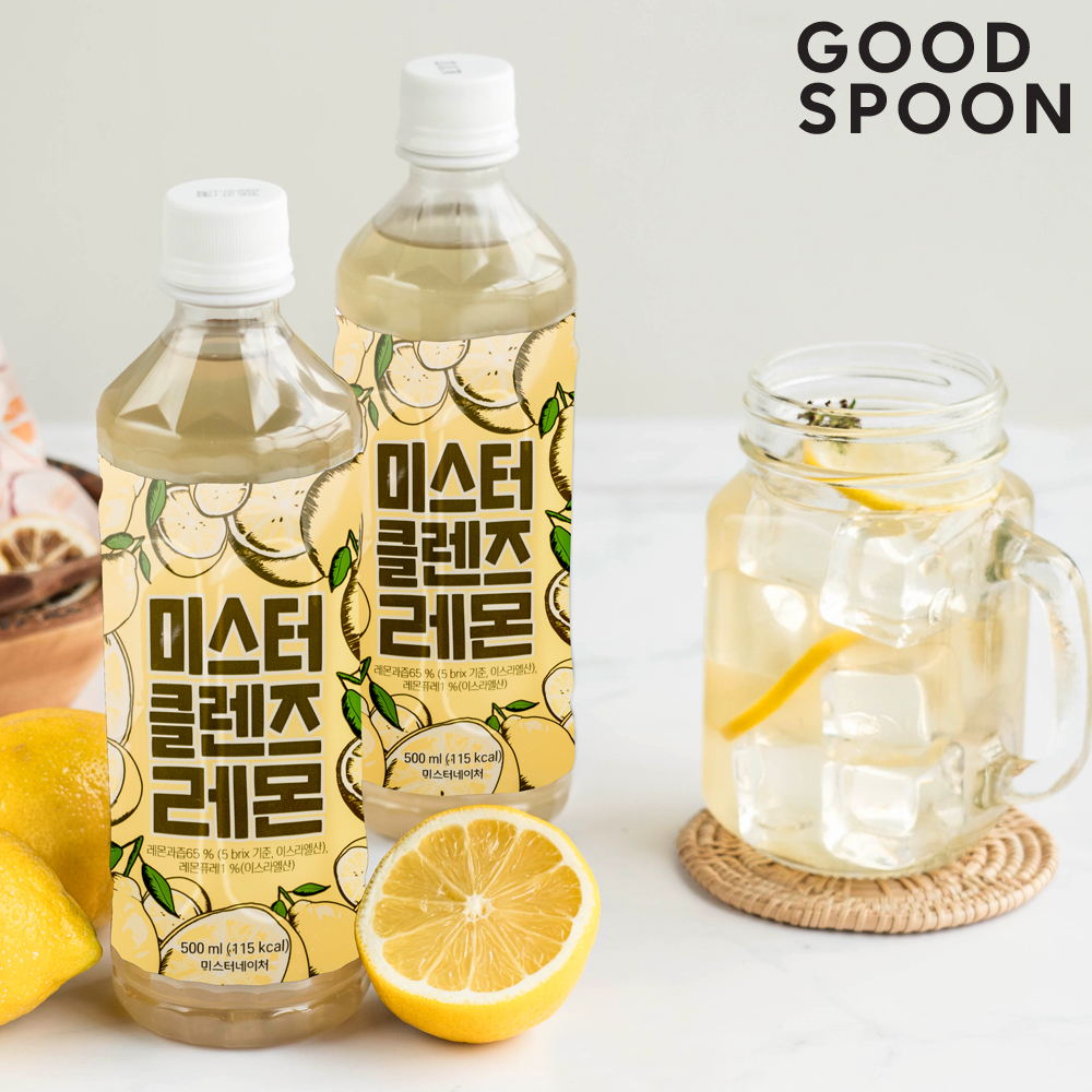 미스터클렌즈 레몬 500ml 3일(9병)/7일(21병)