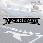 NECKBREAKER 넥브레이커 앞유리 하단 데칼