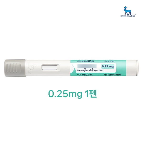 위고비프리필드펜 0.25mg