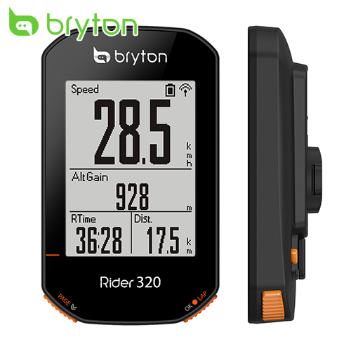 브라이튼 라이더 320 자전거속도계  가성비 좋은 GPS 방식 속도계